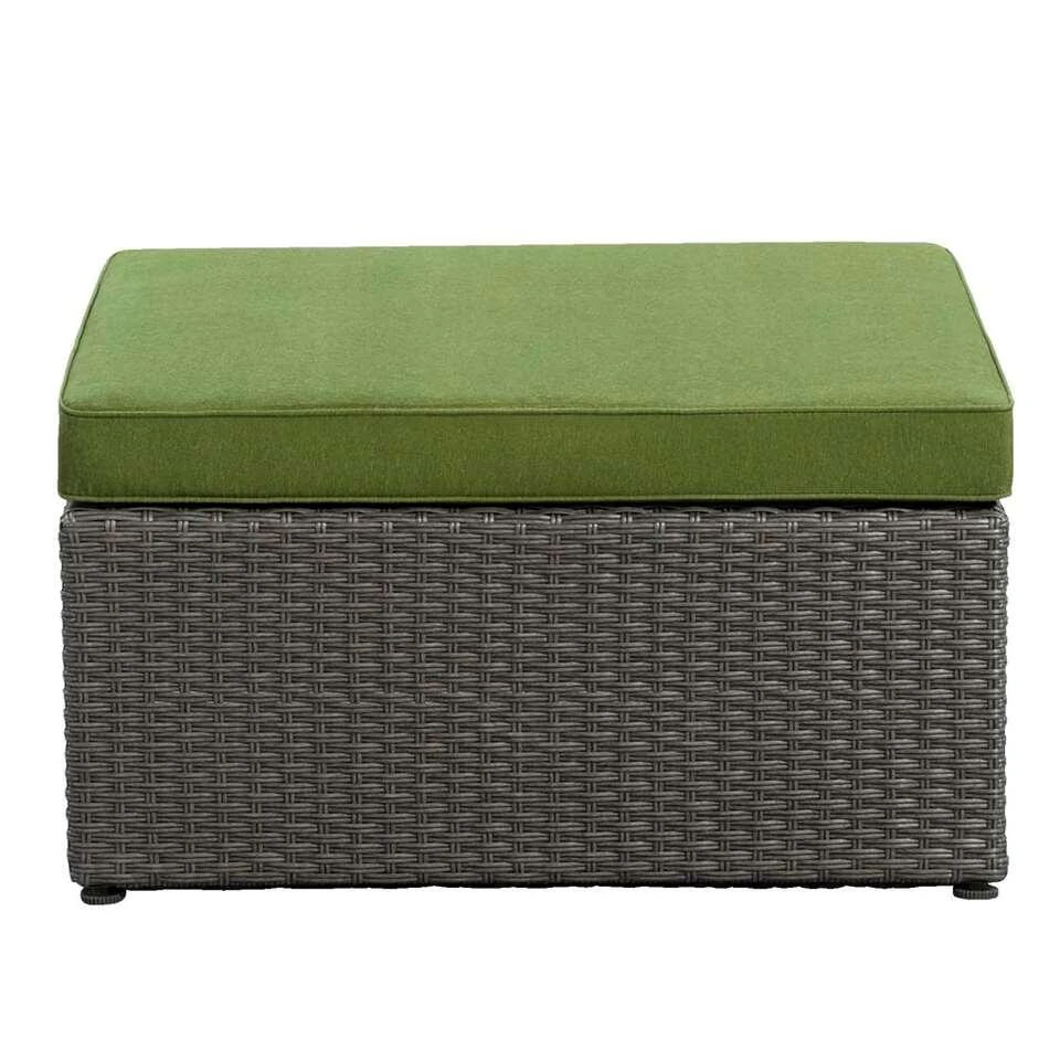 Le Sud Tafel/hocker Dordogne - Antraciet - 72x72x30 Cm - Image 3