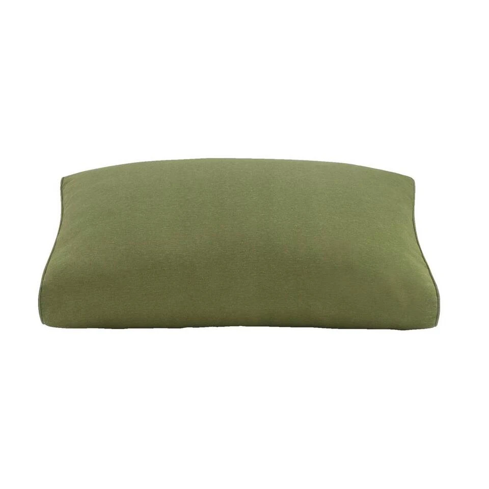 Le Sud Rug/zij Loungekussen Brest - Donkergroen - 60x43x12 Cm - Image 2