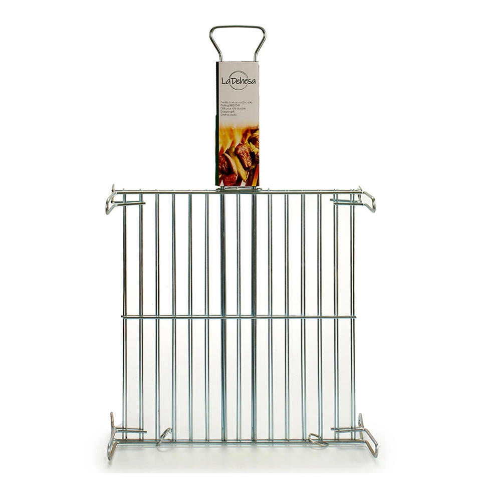 La Dehesa BBQ/barbecue Rooster Grill Verhoger - Metaal - 42 X 42 X 8cm - Image 2
