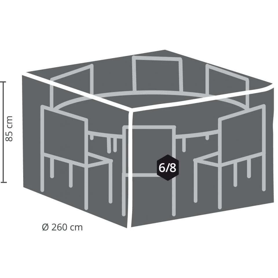 Outdoor Covers Premium Hoes Voor Ronde Tuinset - 260 Cm - Image 3