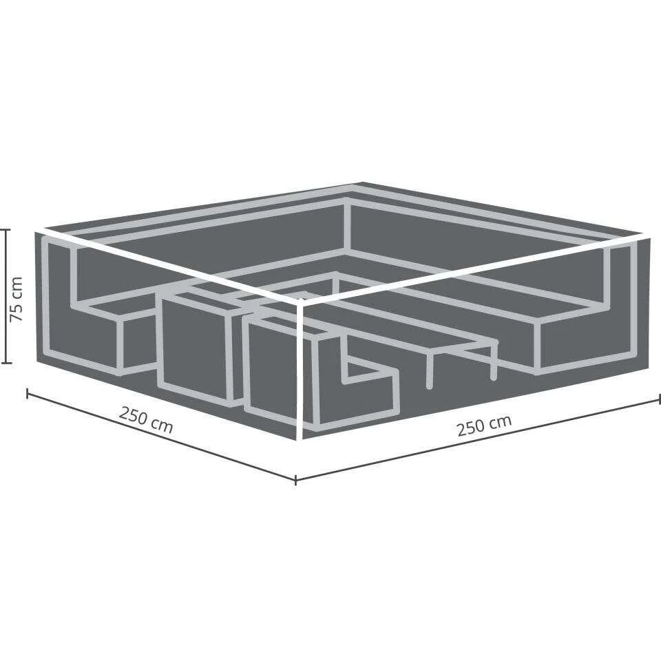 Outdoor Covers Premium Hoes Voor Loungeset - 75x250x250 Cm - Image 3