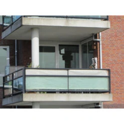 Nesling Balkondoek - Gebroken Wit - 80x500 Cm