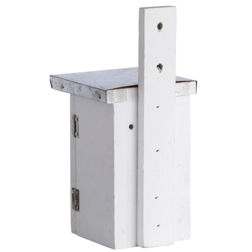 Best For Birds Vogelhuisje - Winterkoning - Hout - Wit - 25 Cm - Image 4