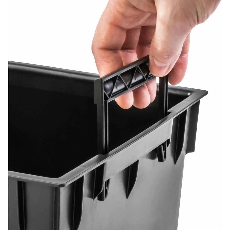 Prosperplast Plantenbak Rato - Wit - Rotan - Kunststof - 20 Cm - Image 4