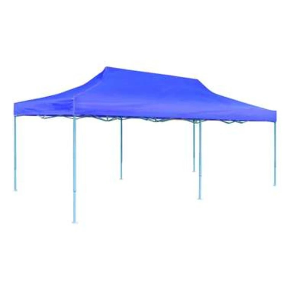 VidaXL Partytent Pop-up Inklapbaar 3x6 M Blauw - Image 4