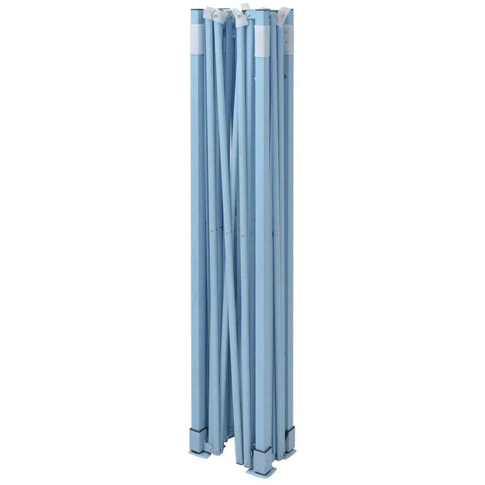 VidaXL Vouwtent Met 3 Wanden 3x4,5 M Blauw - Image 2