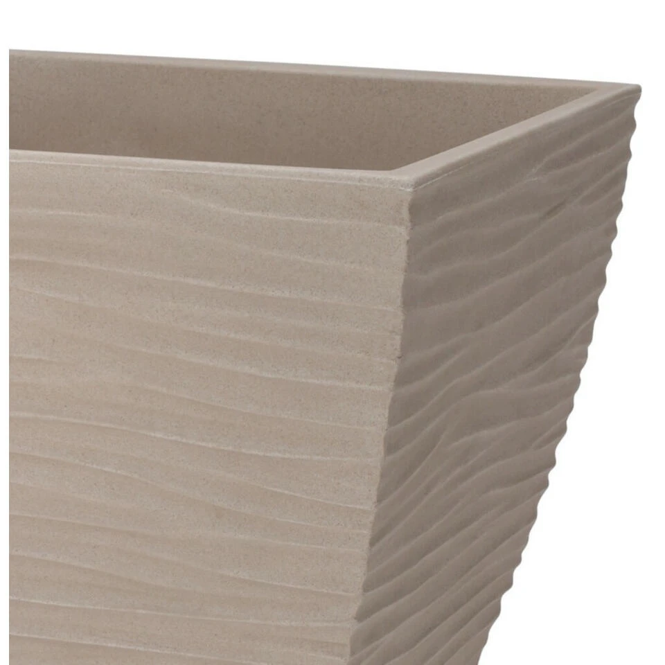 Pro Garden Plantenpot - Tuin - Kunststof - Beige/zand - D40 X H42 Cm - Image 2